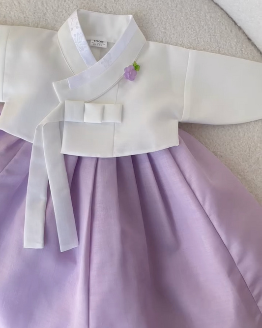 Pure Lilac Hanbok